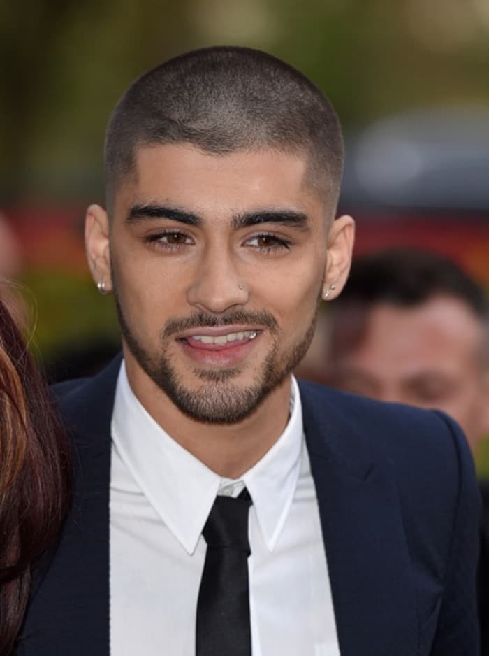 The Bald Zayn Malik Haircut