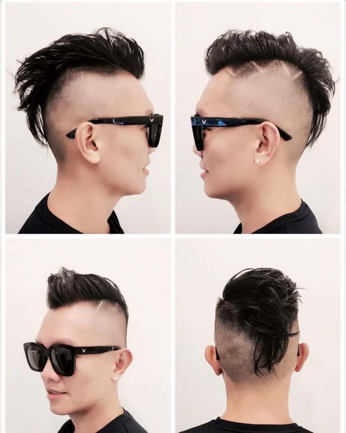 Full Hawk Haircut