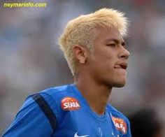 neymar hairstyle all blonde