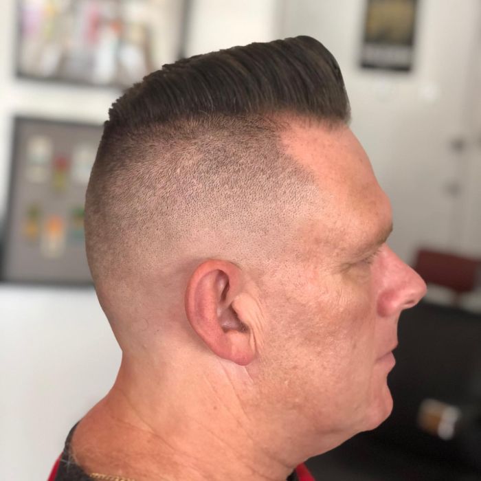 High and Tight Pompadour