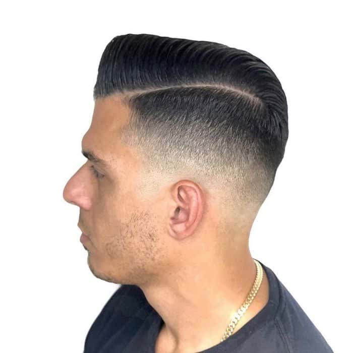 Pompadour Comb Over