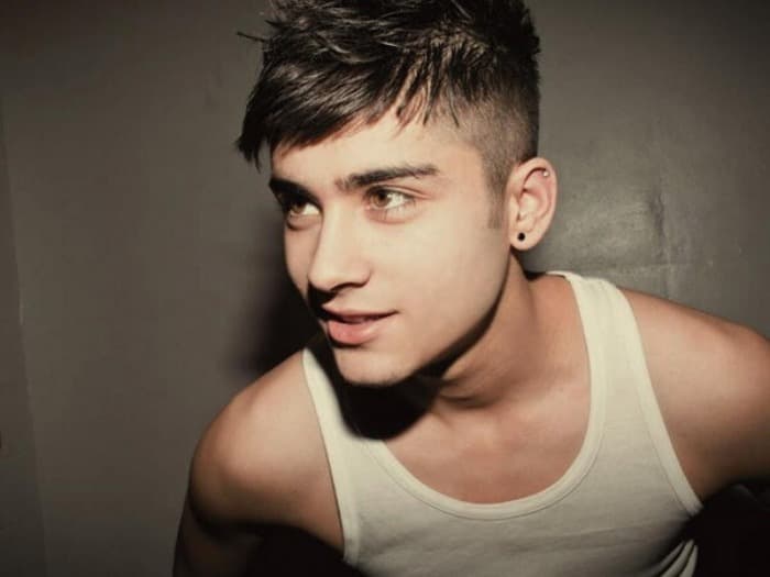 Zayn Malik Hairstyle with Bangs