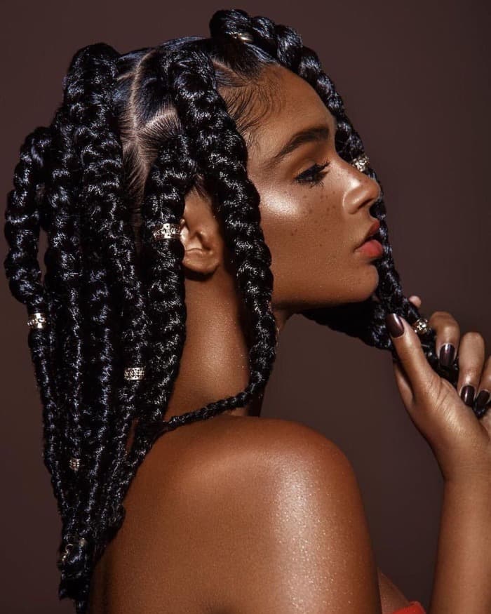 Hispanic Inspired Tight Braids