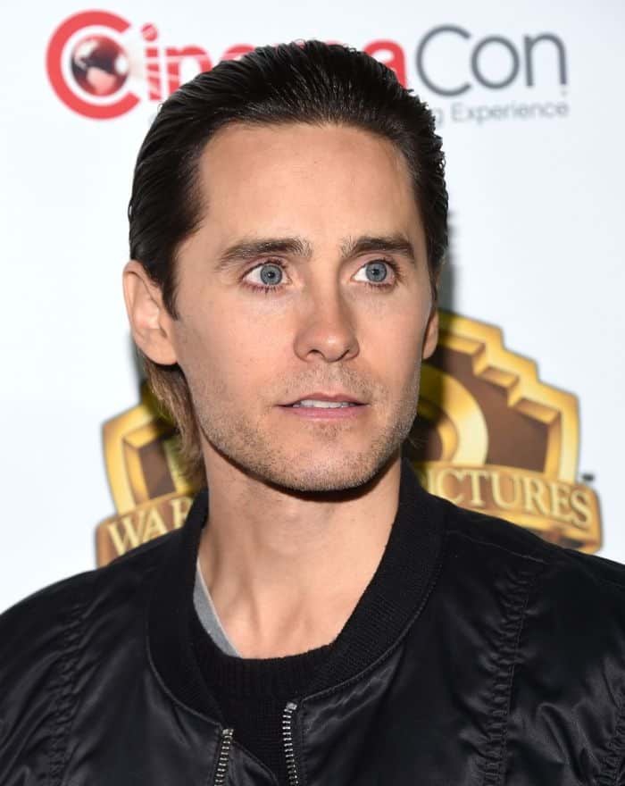 Jared Leto Slick Back Hairstyles 