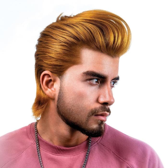 Pompadour Mullet