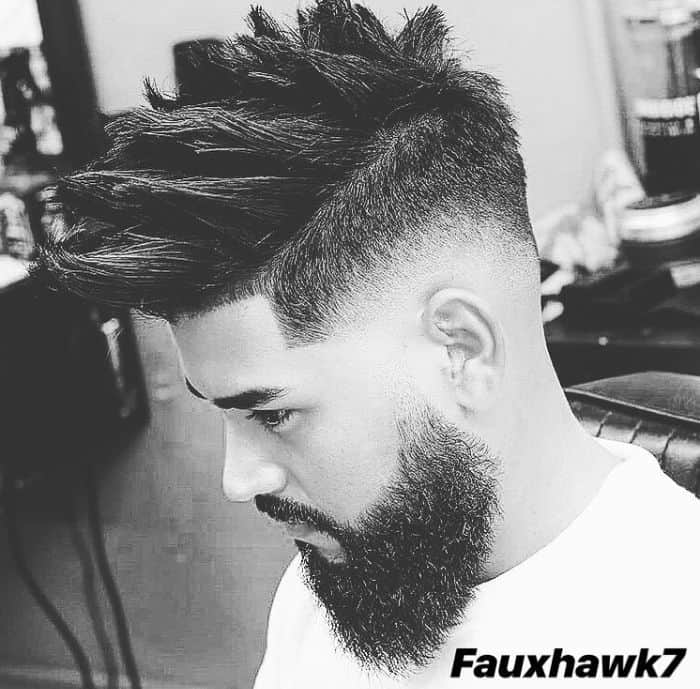 Wide Faux Hawk