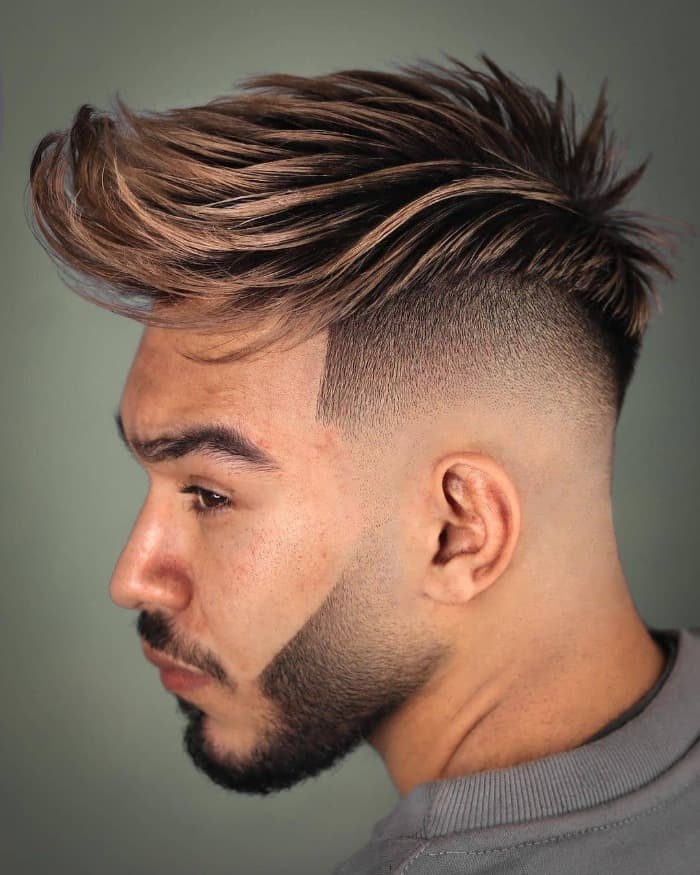 How to Style Hair Short Sides Long Top?