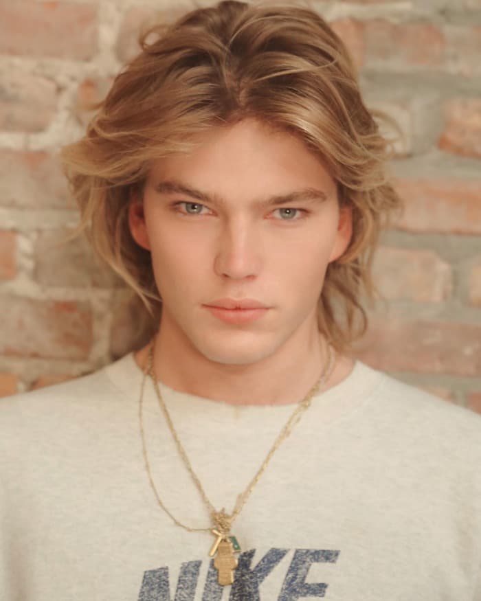 Jordan Barrett Hair