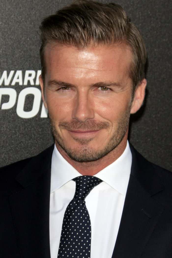 David Beckham - Square Face