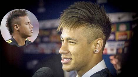 neymar hairstyle 2014