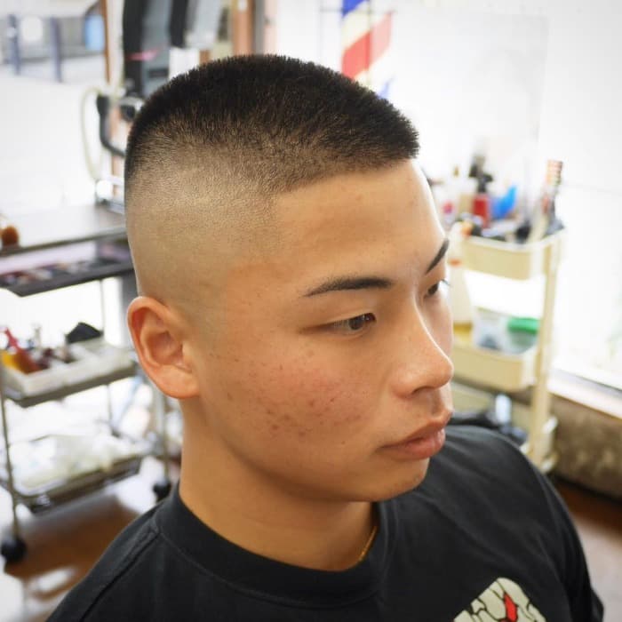 Asian Buzz Cut