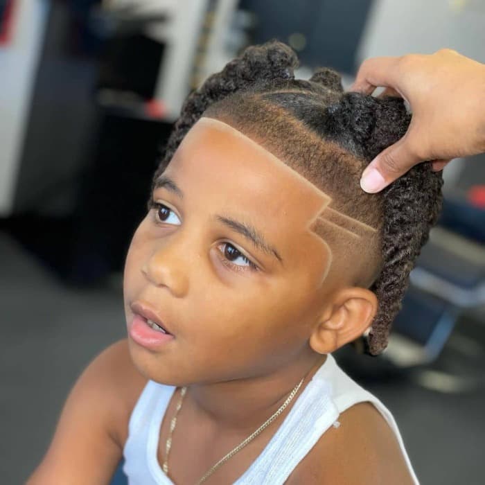 Braided Locks for Little Afro Boys