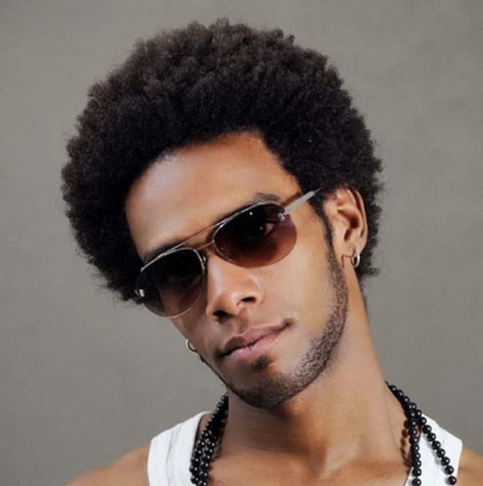 Afro 90s Hairstyles Men