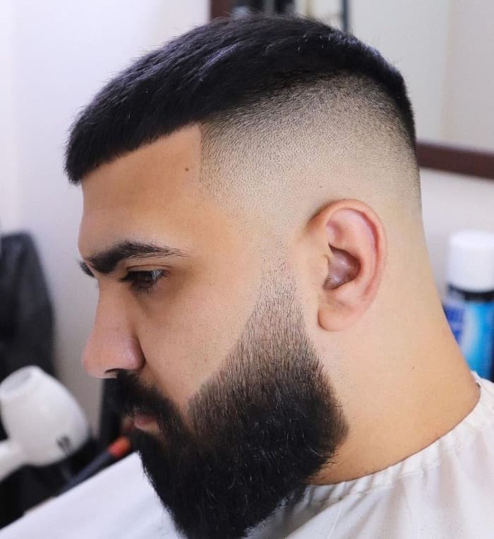 Edgy High Skin Fade Undercut