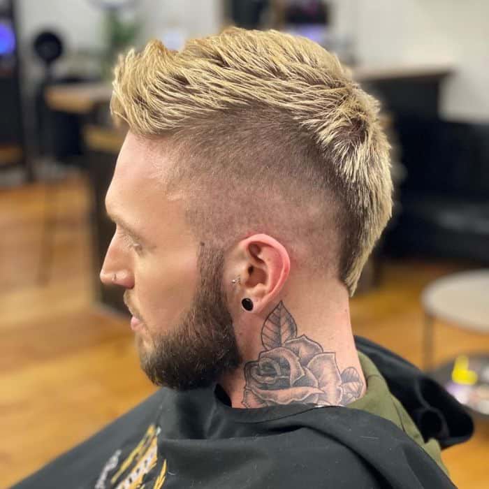 Blonde Faux Hawk