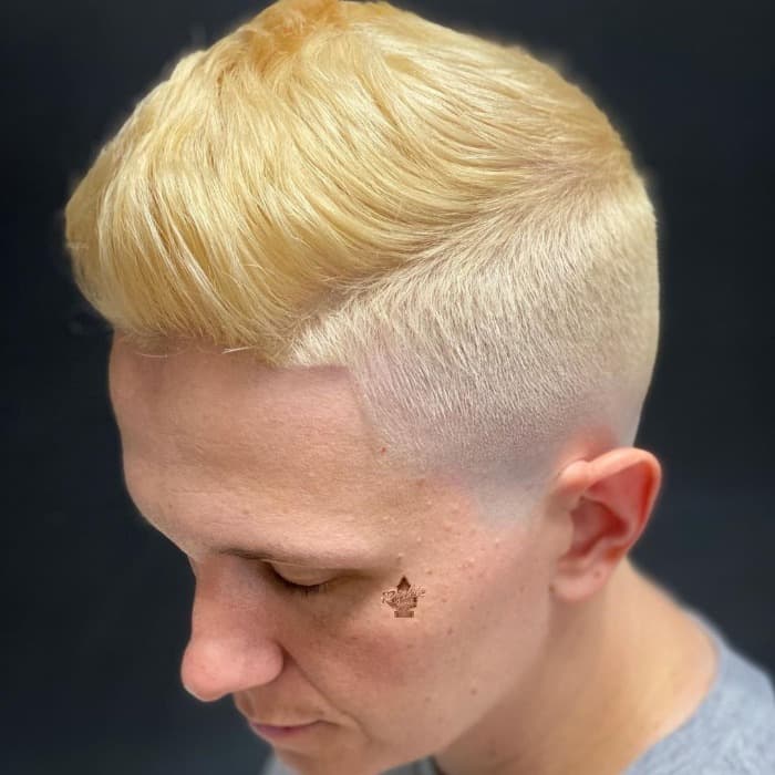 Blonde Faux Hawk