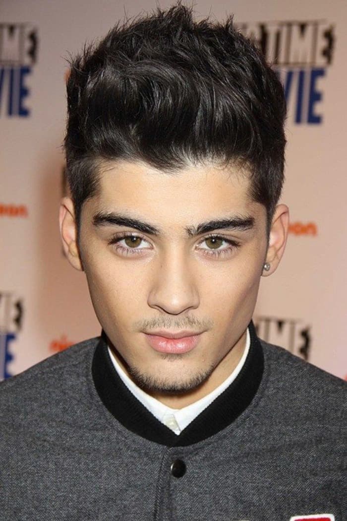 Mid Taper Fade Zayn Malik Haircut