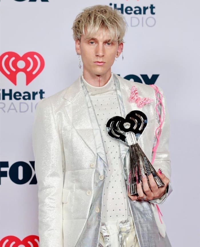 Machine Gun Kelly's Spiky Hair