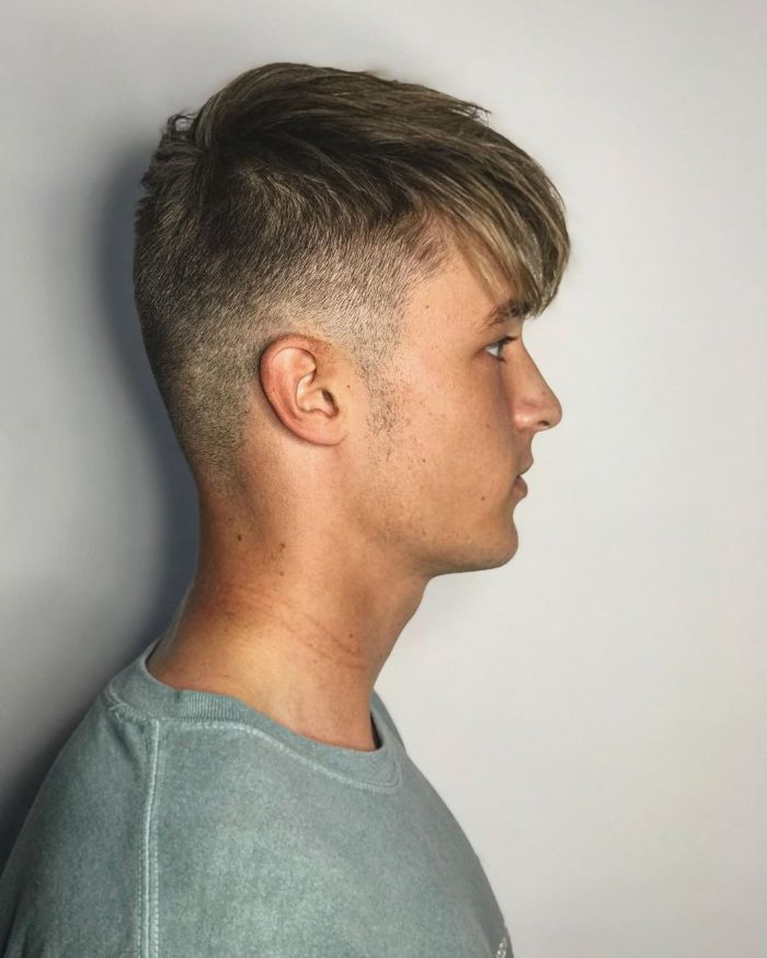 Long in Front Short in Back Haircuts for Guys