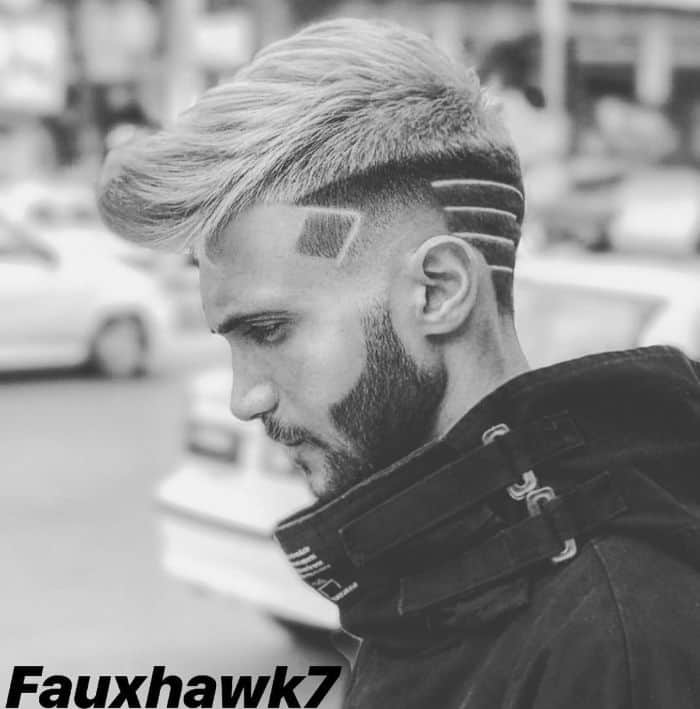 Fohawk with Design