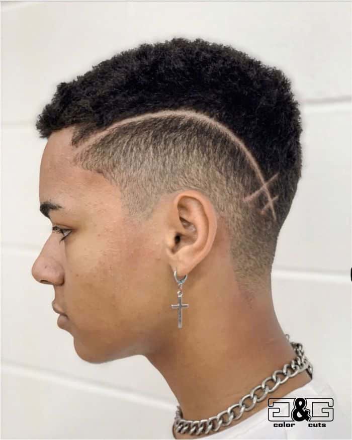 Fade Design Haircut - 3