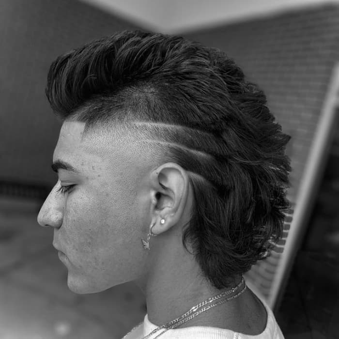 Mullet Fade + Hair Design