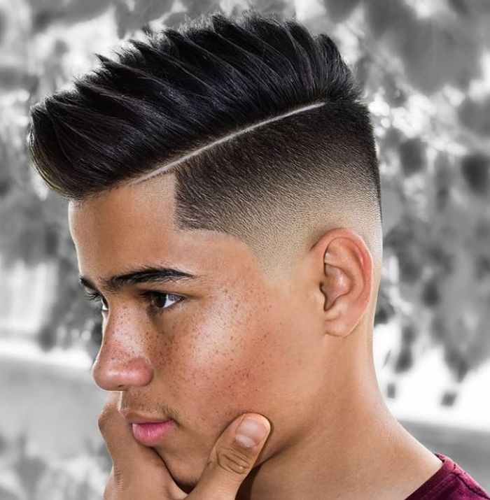 Low Bald Fade Razor Part