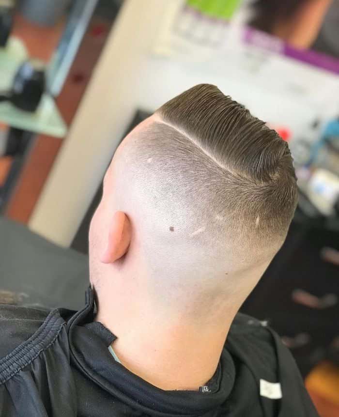 Skin Fade Comb Over