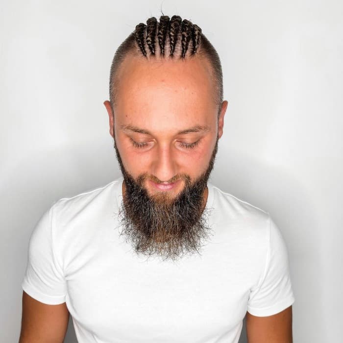 Cornrow Mohawk For Men