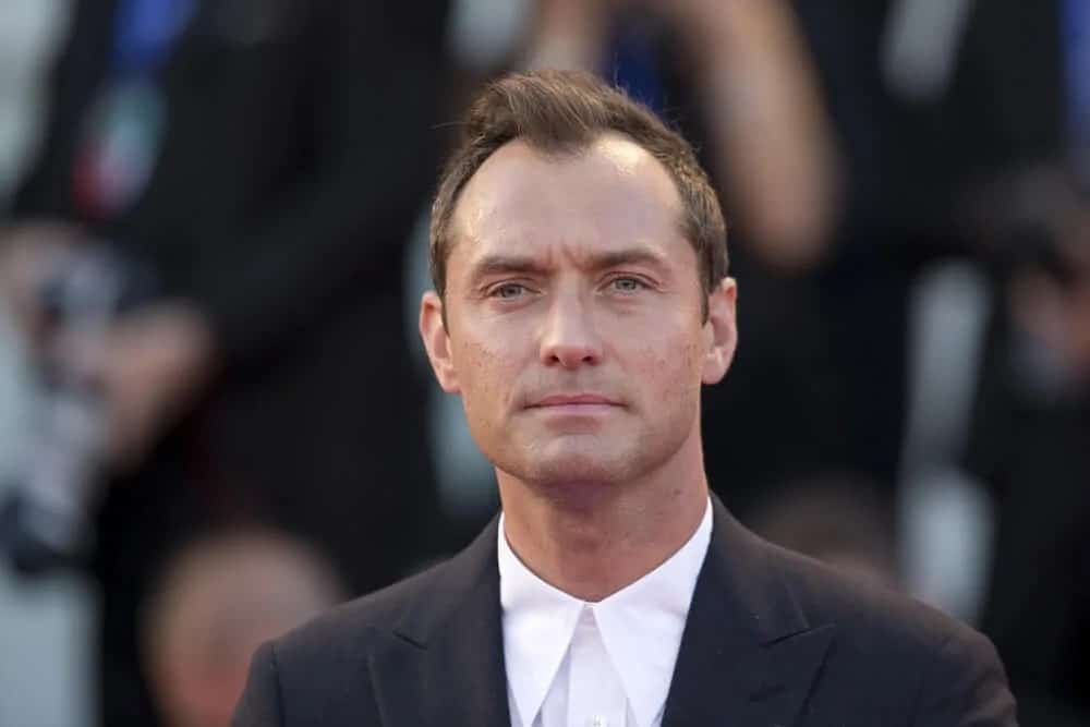 Back in 2016, Jude Law maximized the sexy factor of his receding hairline with a stylish tossed up hairstyle at the 'The Young Pope' premiere at the 73rd Venice Film Festival in Palazzo del Casino in Venice, Italy.