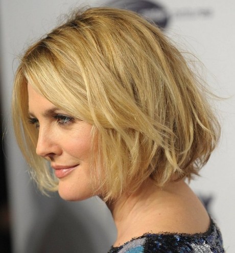 Layered Short Bob Hairstyles for Women Over 50s