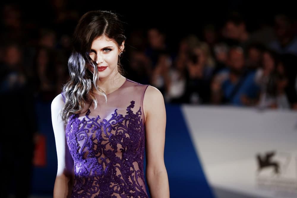 Alexandra Daddario attends 'Burying The Ex' Premiere during the 71st Venice Cinema Festival on September 4, 2014 in Venice, Italy.