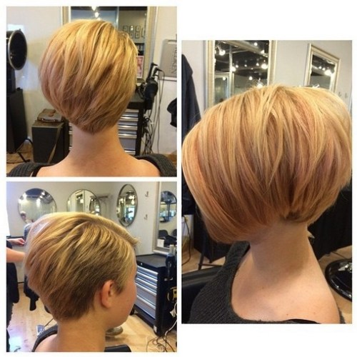 Layered Short Haircut for Thick Hair