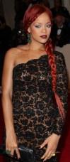 Rihanna Long Braided Hairstyle