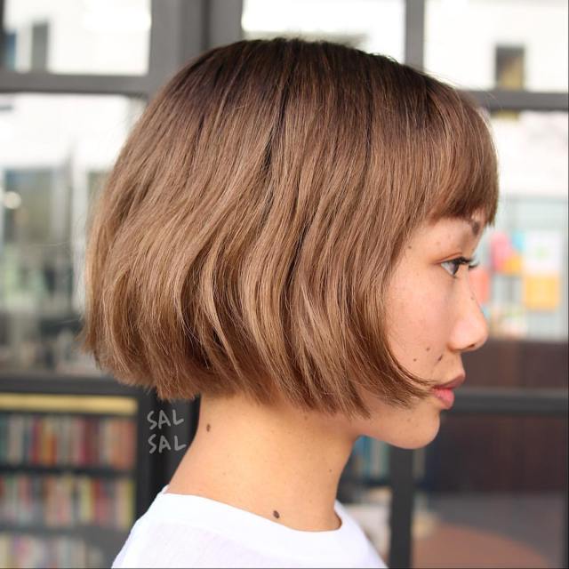 40 Most Flattering Bob Hairstyles for Round Faces