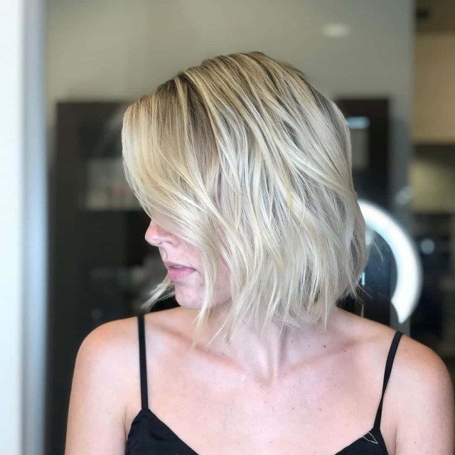 9 Lovely Lob Haircuts with Balayage