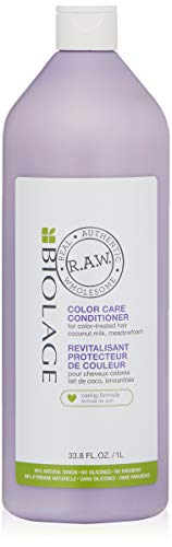 BIOLAGE R.A.W. Color Care Conditioner for Color Treated Hair with Coconut Milk and Meadowfoam