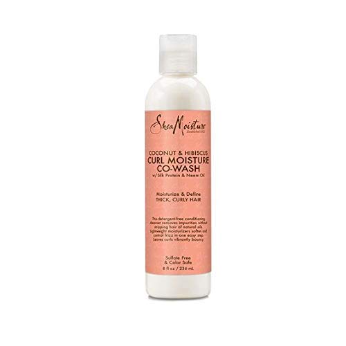 Shea Moisture Coconut & Hibiscus Co-Wash Conditioning Cleanser, 12 Ounce