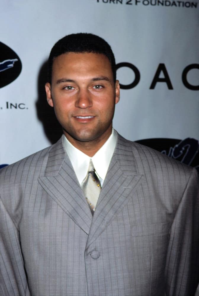 Derek Jeter at the Turn 2 Foundation Gala, NYC, in 2001.