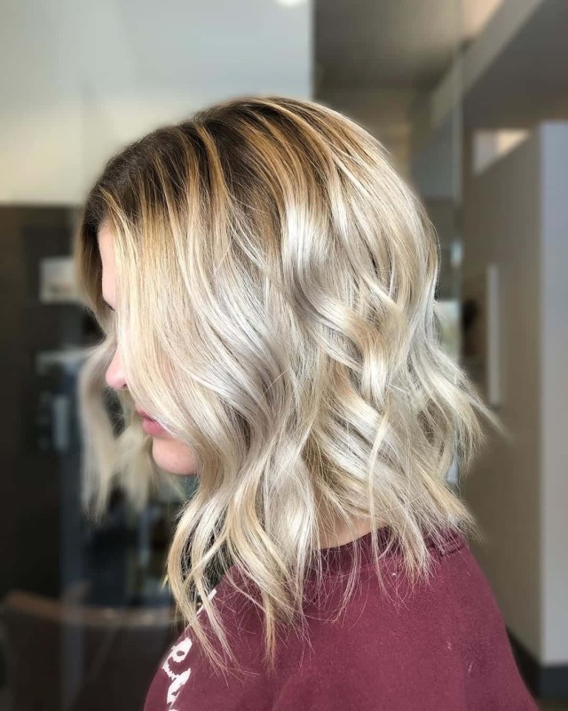 9 Lovely Lob Haircuts with Balayage