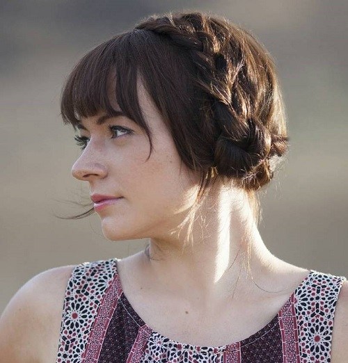 20 Elegant Ways to Have Milkmaid Hairstyles