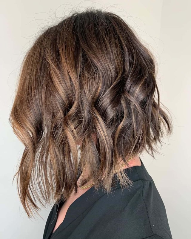 9 Lovely Lob Haircuts with Balayage