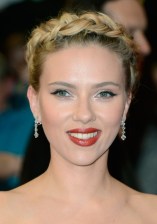 Scarlett Johansson Braided Updo for Prom