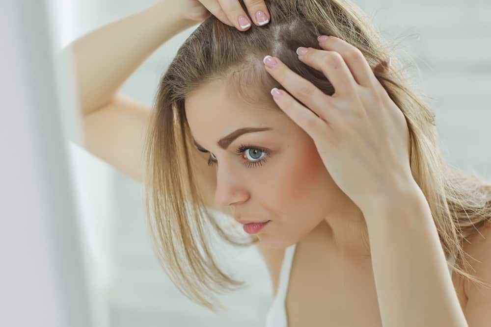 Overstressed hair damage