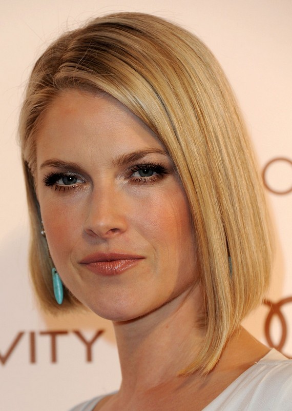 Ali Larter Angled Bob Haircut 2015