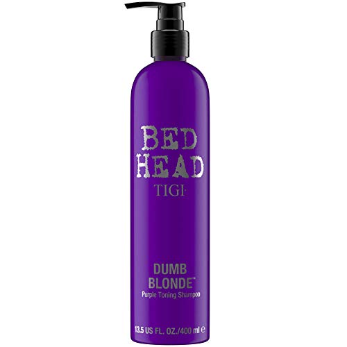 TIGI Bed Head Dumb Blonde Purple Toning Shampoo, 13.5 Ounce