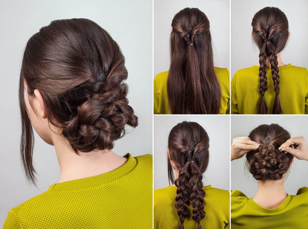 Braided Bun Hair Tutorial