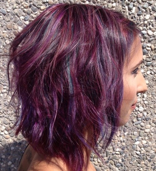 Purple Bob