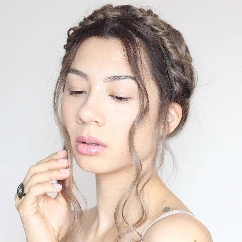 20 Lovely Milkmaid Braid Hairstyle Designs