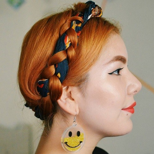 20 Elegant Ways to Have Milkmaid Hairstyles